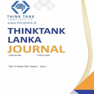 think tank journal – volume i, issue 1 (october 2026)