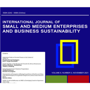 international journal of small and medium enterprises and business sustainability